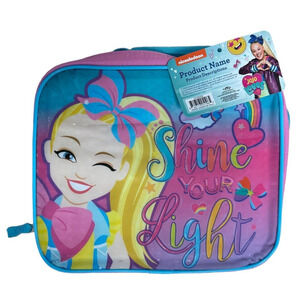 JoJo Siwa School Lunchbox, Insulated Girls Lunch Bag Shine Your Light